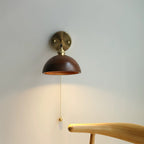 Retro Wooden Wall Light Lighting Lobby