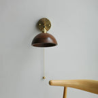 Retro Wooden Wall Light Lighting Lobby
