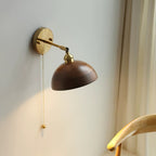 Retro Wooden Wall Light Lighting Lobby