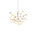 Rose Gold Firefly LED Ceiling Suspension Lighting Lobby