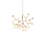 Rose Gold Firefly LED Ceiling Suspension Lighting Lobby