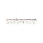 Rose Gold Firefly LED Ceiling Suspension Lighting Lobby