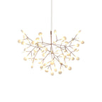 Rose Gold Firefly LED Ceiling Suspension Lighting Lobby