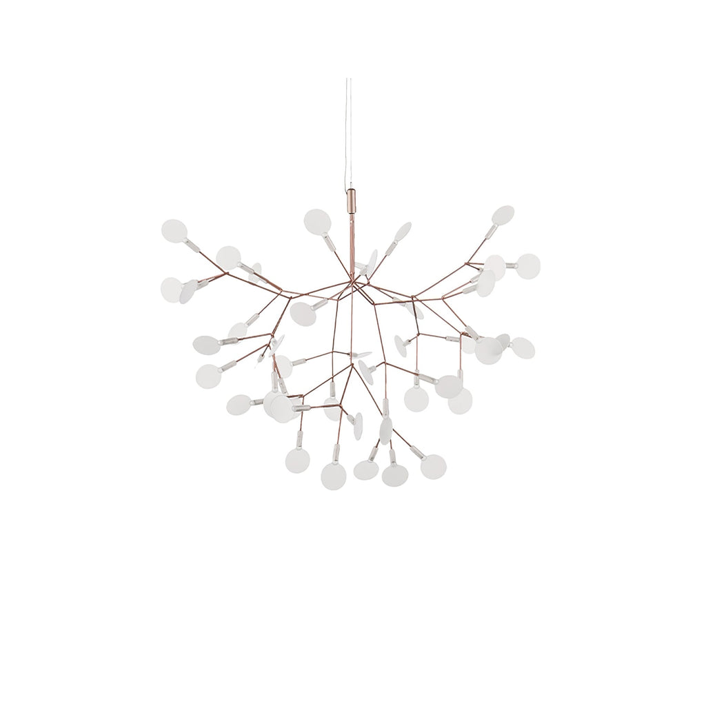 Rose Gold Firefly LED Ceiling Suspension Lighting Lobby