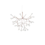 Rose Gold Firefly LED Ceiling Suspension Lighting Lobby