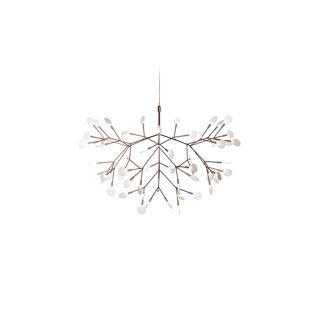 Rose Gold Firefly LED Ceiling Suspension Lighting Lobby