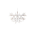 Rose Gold Firefly LED Ceiling Suspension Lighting Lobby