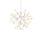 Rose Gold Firefly LED Ceiling Suspension Lighting Lobby
