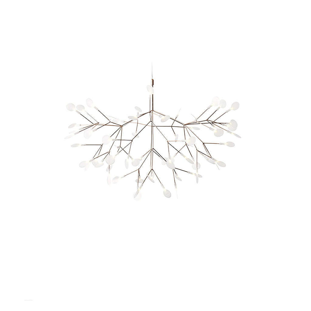 Rose Gold Firefly LED Ceiling Suspension Lighting Lobby