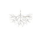 Rose Gold Firefly LED Ceiling Suspension Lighting Lobby