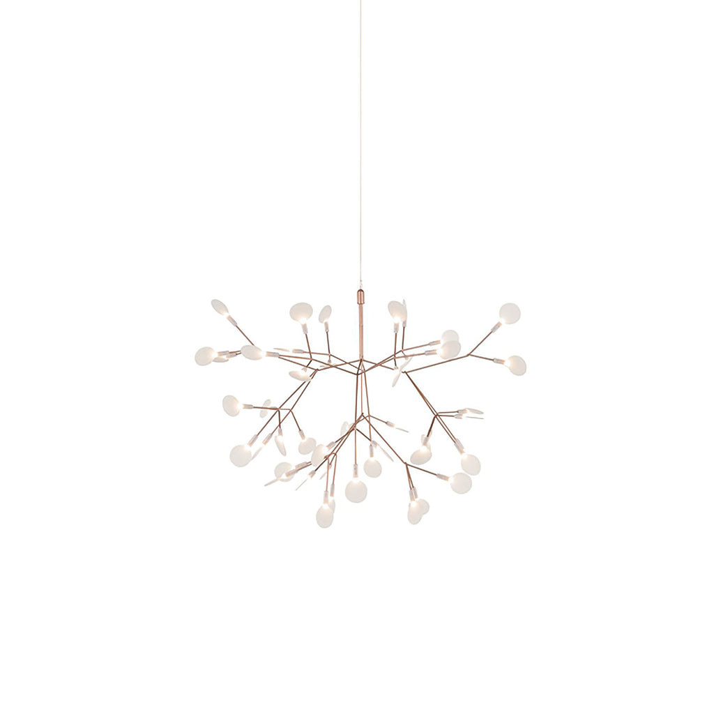 Rose Gold Firefly LED Ceiling Suspension Lighting Lobby