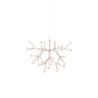Rose Gold Firefly LED Ceiling Suspension Lighting Lobby