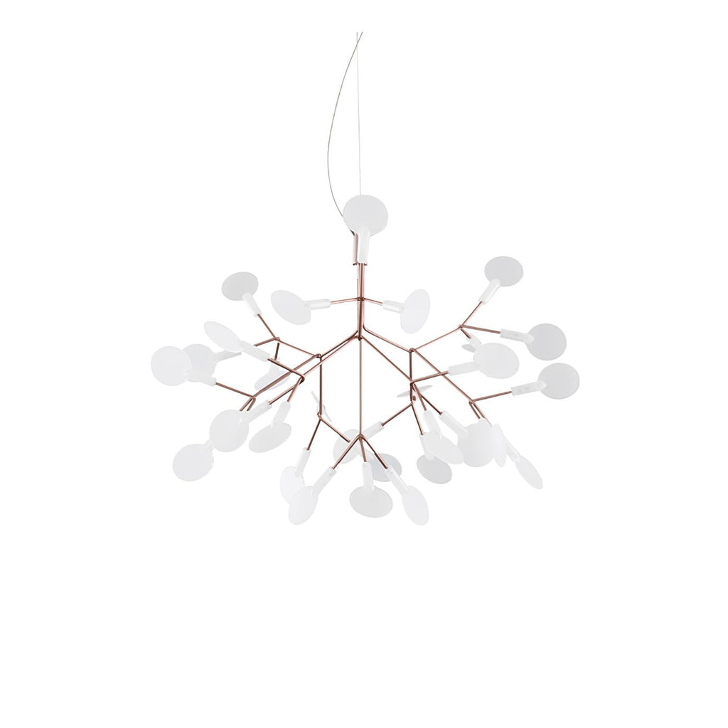 Rose Gold Firefly LED Ceiling Suspension Lighting Lobby