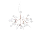 Rose Gold Firefly LED Ceiling Suspension Lighting Lobby