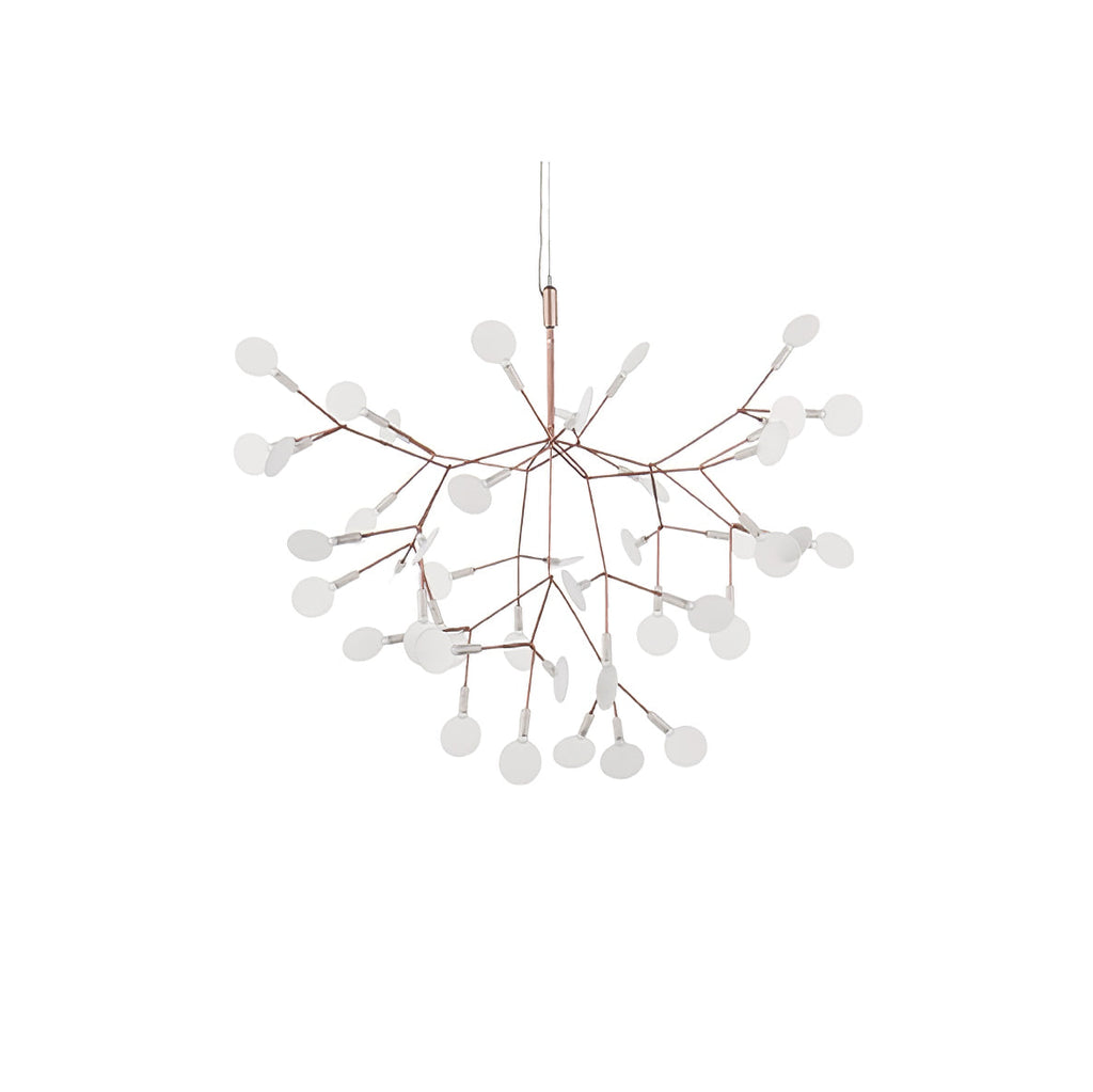 Rose Gold Firefly LED Ceiling Suspension Lighting Lobby