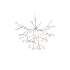 Rose Gold Firefly LED Ceiling Suspension Lighting Lobby