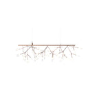 Rose Gold Firefly LED Ceiling Suspension Lighting Lobby