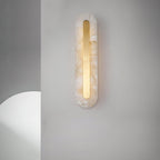 Rounded Alabaster Sconce Light Lighting Lobby