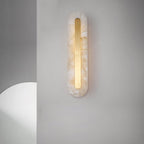 Rounded Alabaster Sconce Light Lighting Lobby