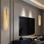 Rounded Alabaster Sconce Light Lighting Lobby