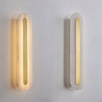 Rounded Alabaster Sconce Light Lighting Lobby