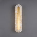 Rounded Alabaster Sconce Light Lighting Lobby
