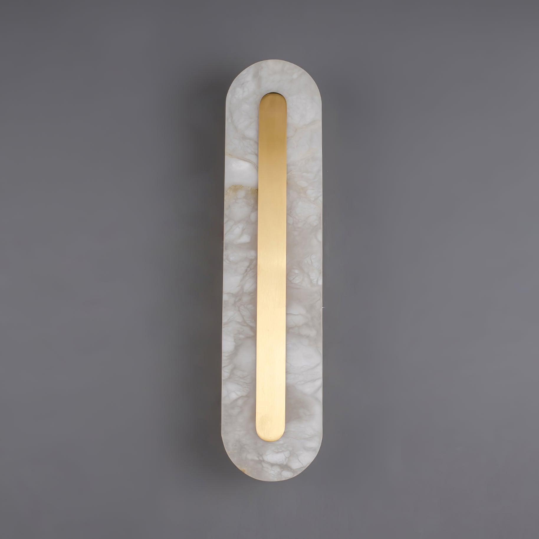 Rounded Alabaster Sconce Light Lighting Lobby