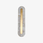Rounded Alabaster Sconce Light Lighting Lobby