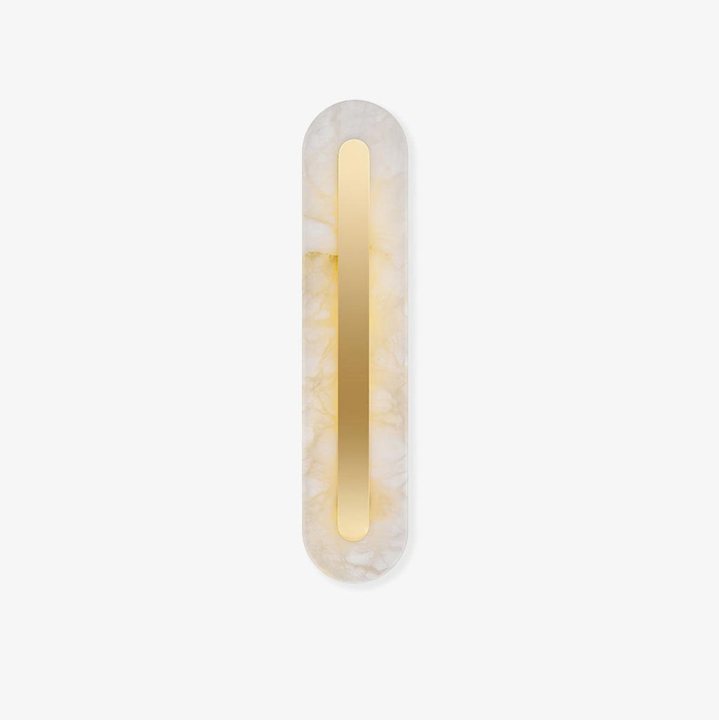 Rounded Alabaster Sconce Light Lighting Lobby