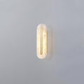 Rounded Alabaster Sconce Light Lighting Lobby