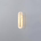 Rounded Alabaster Sconce Light Lighting Lobby