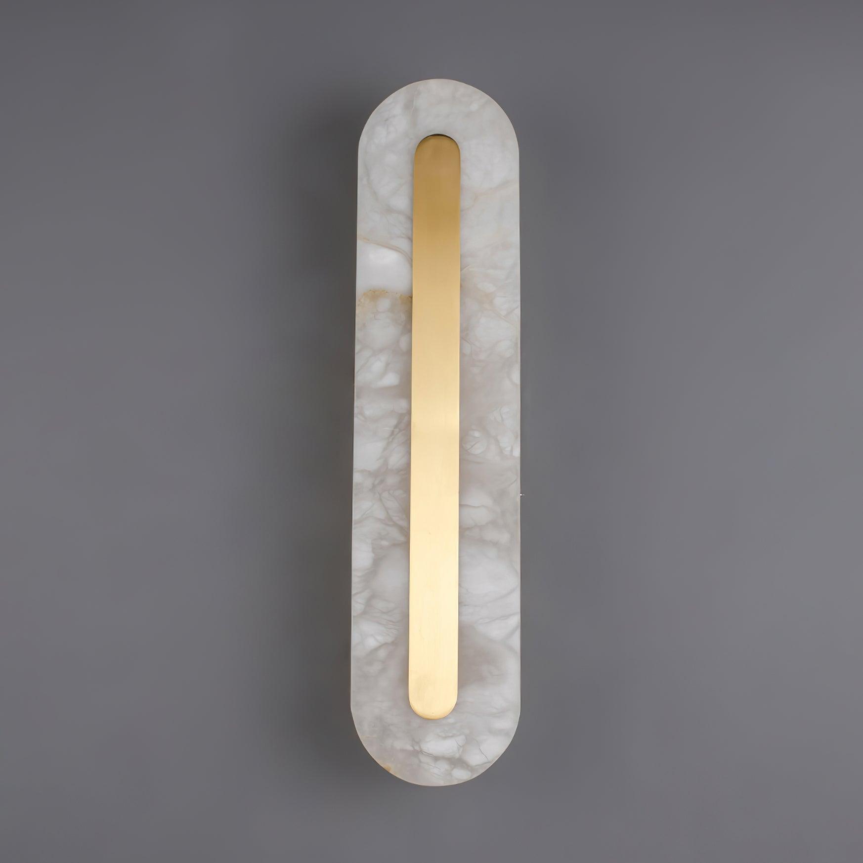 Rounded Alabaster Sconce Light Lighting Lobby