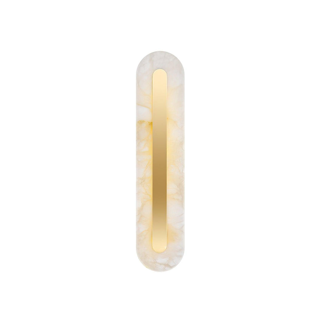 Rounded Alabaster Sconce Light Lighting Lobby