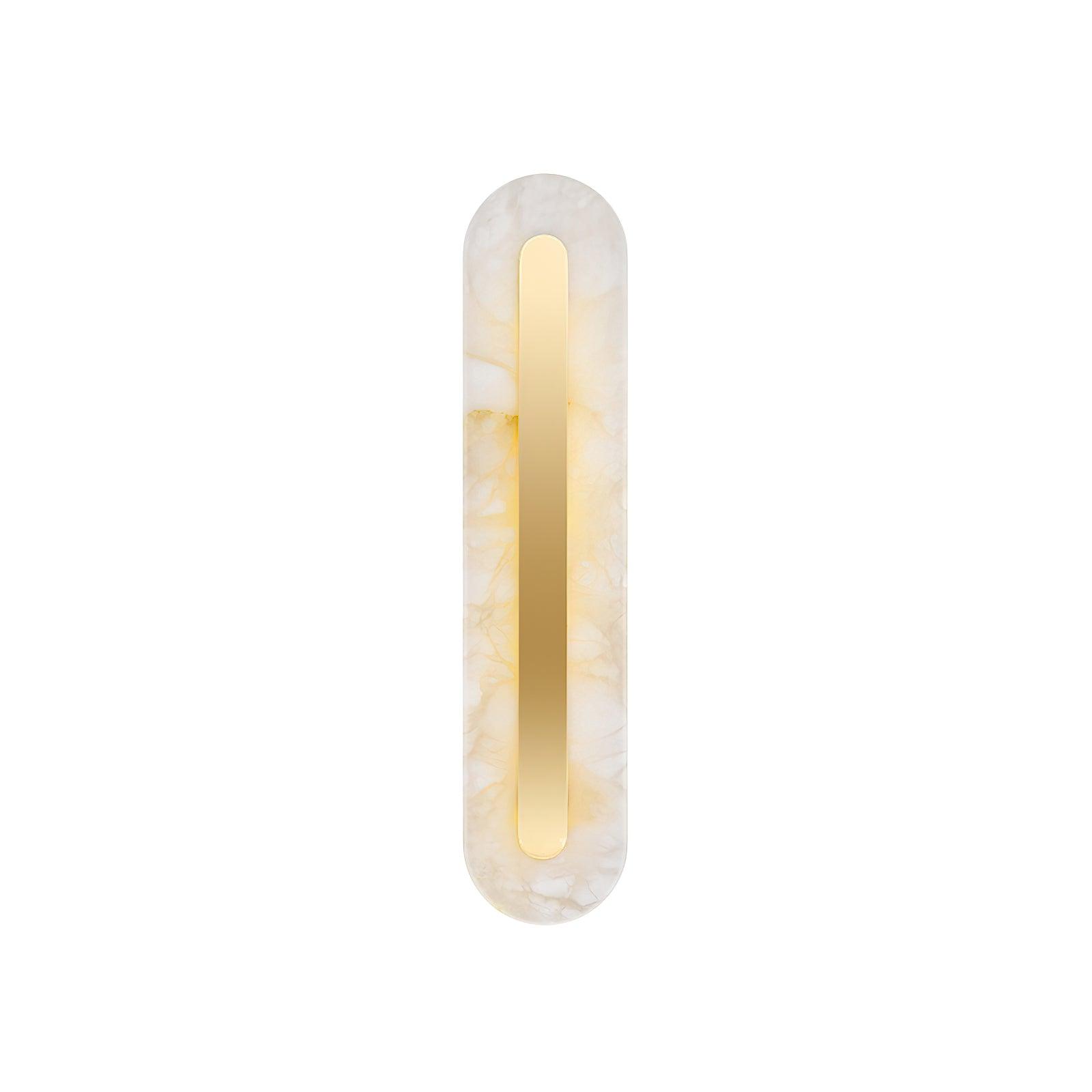 Rounded Alabaster Sconce Light Lighting Lobby