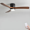 Scandinavian wooden ceiling Fan with LED light (42”/48”/52”) Lighting Lobby