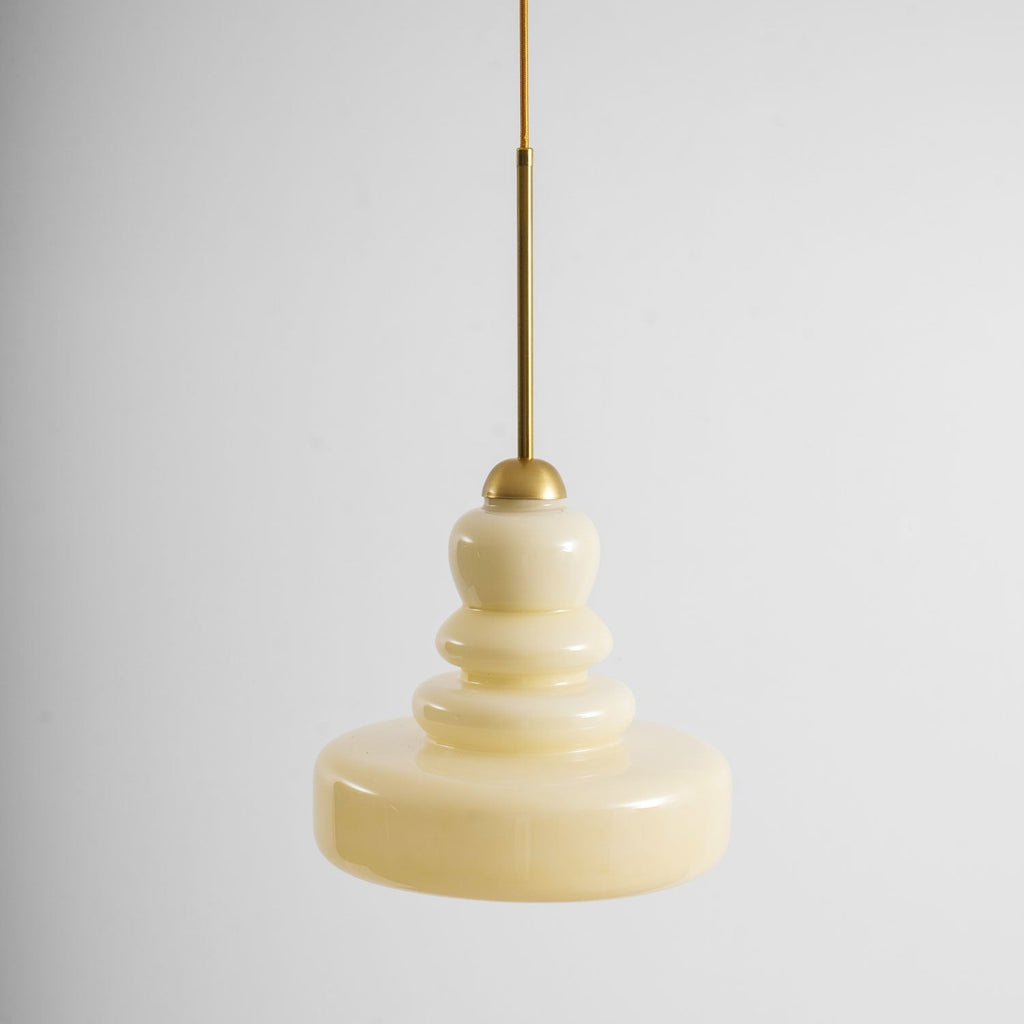 Schoolhouse Glass Ceiling Pendant Lighting Lobby