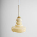Schoolhouse Glass Ceiling Pendant Lighting Lobby