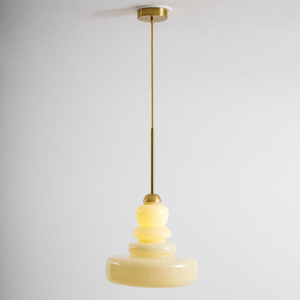 Schoolhouse Glass Ceiling Pendant Lighting Lobby