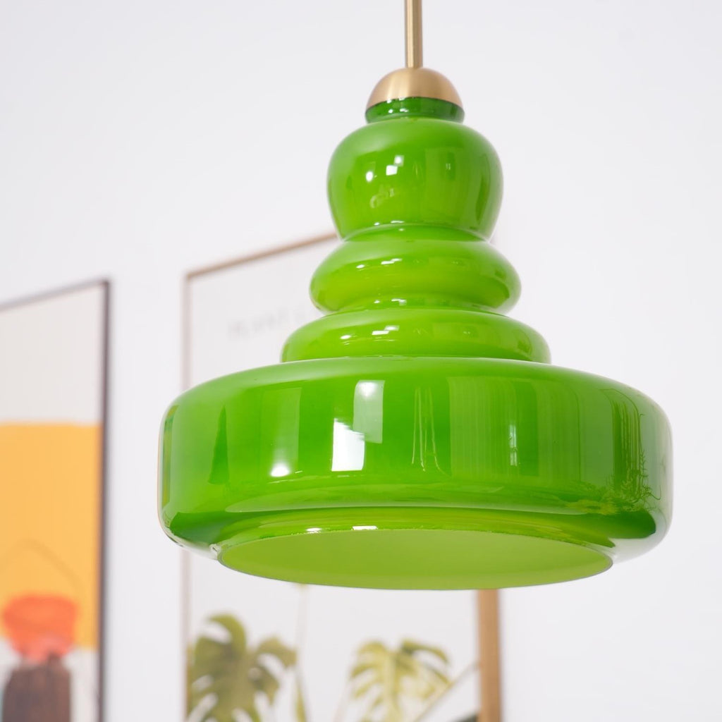Schoolhouse Glass Ceiling Pendant Lighting Lobby