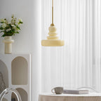 Schoolhouse Glass Ceiling Pendant Lighting Lobby