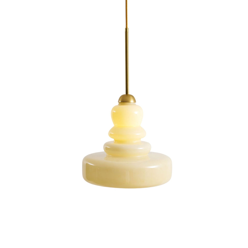 Schoolhouse Glass Ceiling Pendant Lighting Lobby