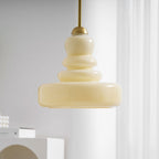 Schoolhouse Glass Ceiling Pendant Lighting Lobby