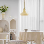 Schoolhouse Glass Ceiling Pendant Lighting Lobby