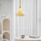 Schoolhouse Glass Ceiling Pendant Lighting Lobby