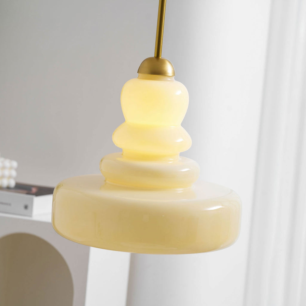 Schoolhouse Glass Ceiling Pendant Lighting Lobby
