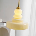 Schoolhouse Glass Ceiling Pendant Lighting Lobby