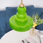 Schoolhouse Glass Ceiling Pendant Lighting Lobby