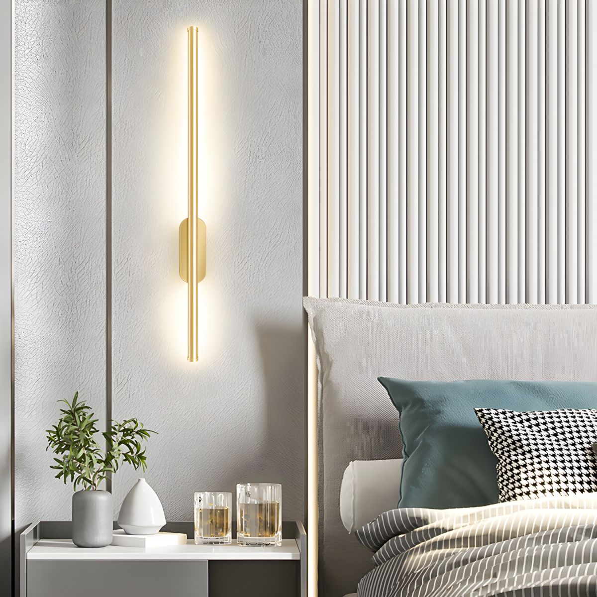 Seraphina Linear Wall Light Fixture Lighting Lobby