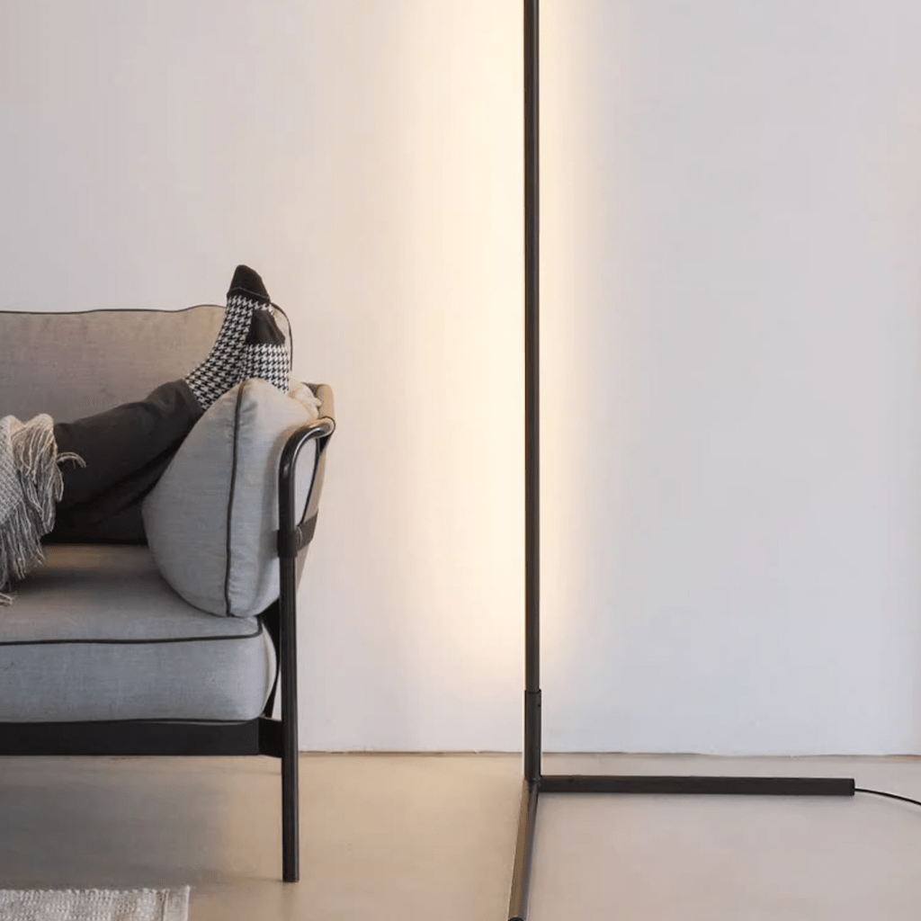 Sleek LED Standing Light Lighting Lobby