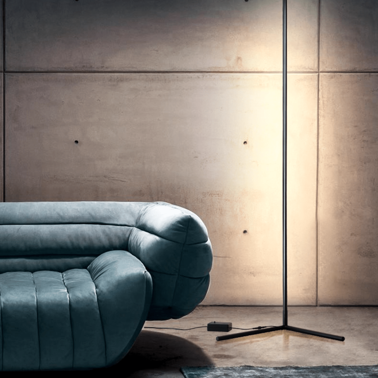 Sleek LED Standing Light Lighting Lobby
